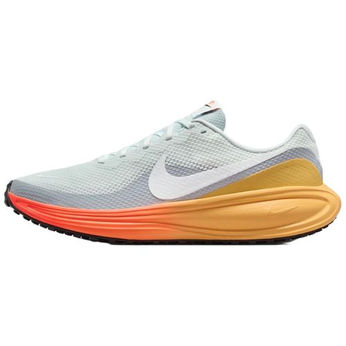 TENIS NIKE REVOLUTION 8 HJ9198-104 BRANCO LARANJA