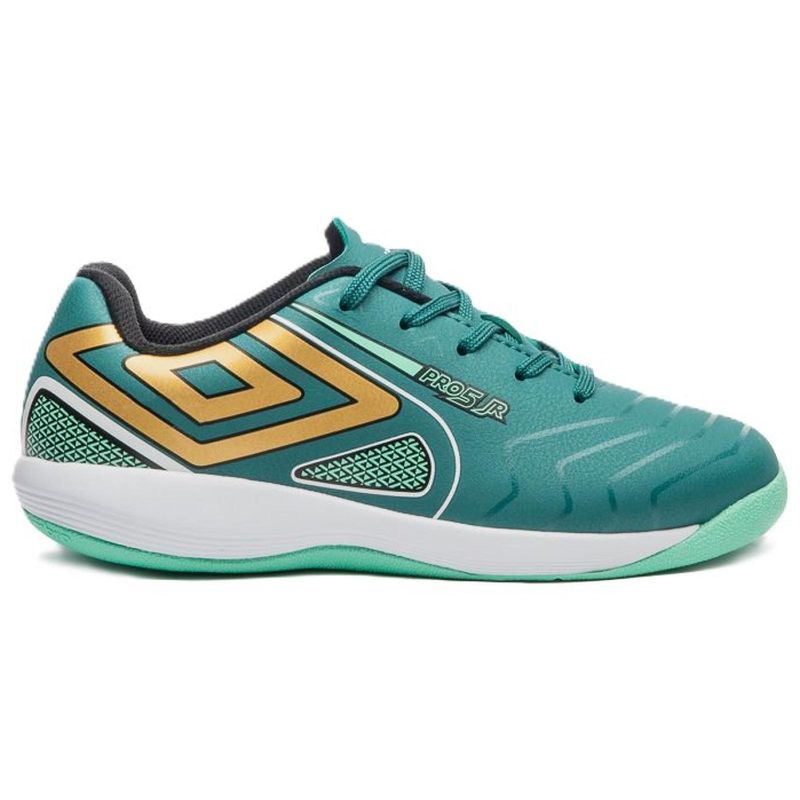 CHUTEIRA UMBRO FUTSAL PRO 5 JR U07FB00092.515 PETROLEO PRETO