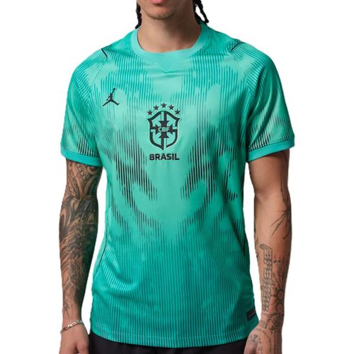 CAMISETA NIKE CBF DF SS STAD IQ3335-369 VERDE