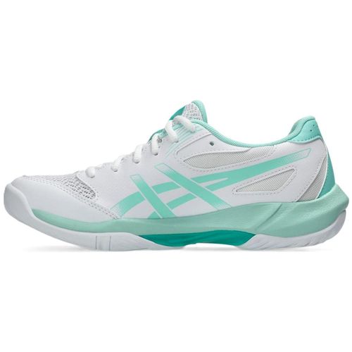 TENIS ASICS GEL ROCKET 12 1072A119.104 BRANCO VERDE