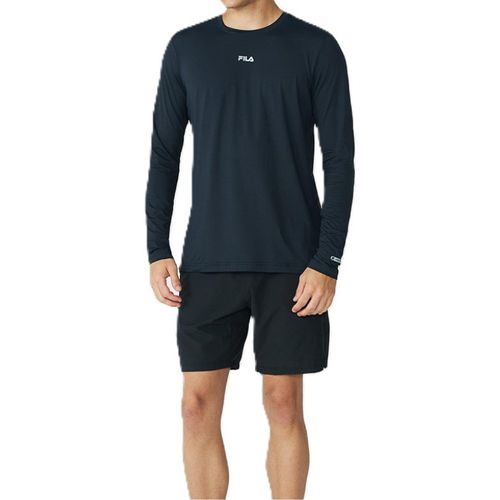 CAMISETA FILA ML SUN PROTECT BREEZY F11AT519015.3821 PRETO P