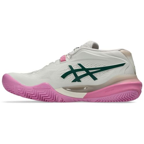 TENIS ASICS GEL-RESOLUTION X PADEL 1042A285.250 BRANCO ROSA