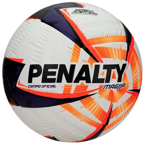 BOLA PENALTY MAG11A R1 XXVI 521436.1239 BRANCO ROXO LARANJA
