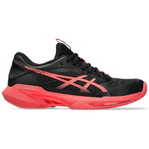 TENIS ASICS SOLUTION SPEED FF 4 CLAY 1042A305.001 PRETO LARA