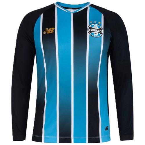 CAMISETA NEW BALANCE GREMIO TORCEDOR 2026 MT831899 PRETO CEL