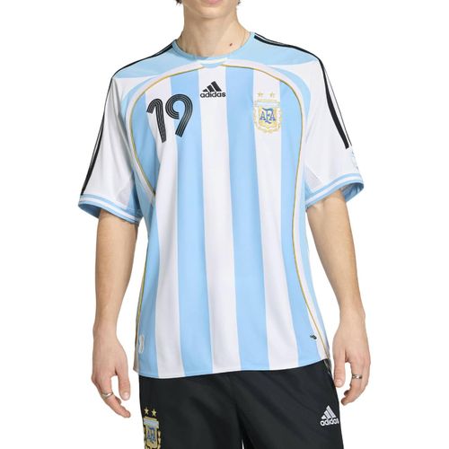 CAMISETA ADIDAS ARGENTINA I 06 JN3708 BRANCO AZUL