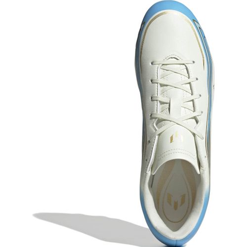 CHUTEIRA ADIDAS CAMPO F50 MESSI CLUB IH1913 BRANCO AZUL