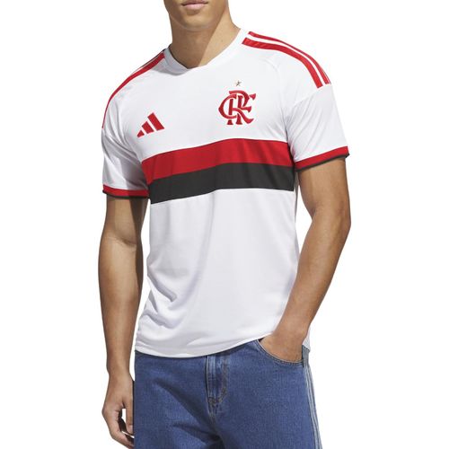 CAMISETA ADIDAS FLAMENGO JM5653 BRANCO VERMELHO