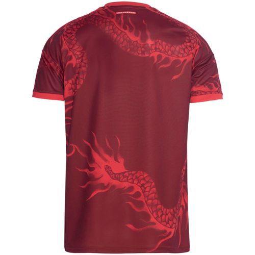 CAMISETA ADIDAS INTERNACIONAL III JZ4724 VERMELHO DOURADO