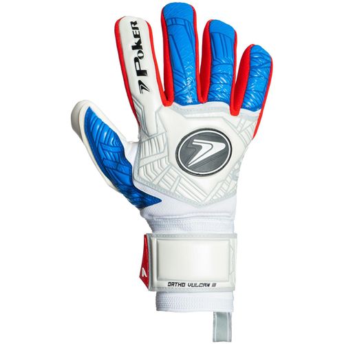 LUVA POKER FUTEBOL ORTHO VULCAN III 01135BA BRANCO AZUL