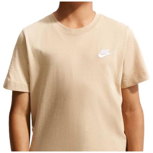 CAMISETA NIKE K NSW TEE FZ5177-286 BEGE
