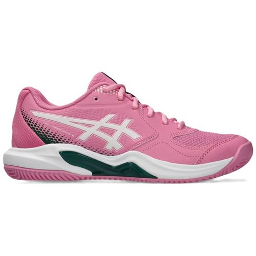 TENIS ASICS GEL-DEDICATE 9 PADEL 1042A318.700 ROSA BRANCO
