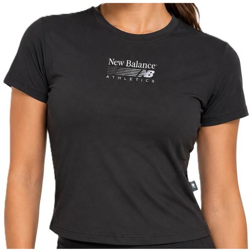 CAMISETA NEW BALANCE TRACKSIDE RINGER WT62O4MBB PRETO