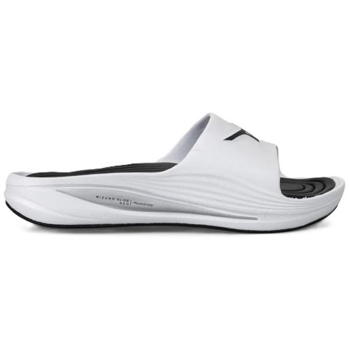 CHINELO MIZUNO SLIDE NEO 106160160-BCOPTO BRANCO PRETO