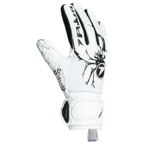 LUVA POKER CAMPO SPIDER JR 01170BP BRANCO PRETO