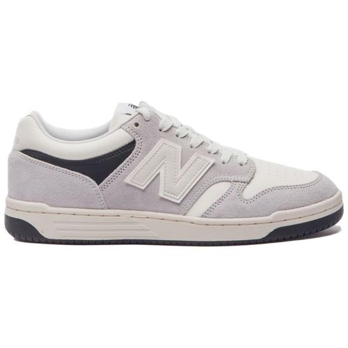TENIS NEW BALANCE 480 LOW BB480HEI CINZA BEGE