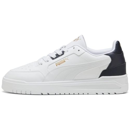 TENIS PUMA SHUFFLE DOWNTOWN 402596-05 BRANCO PRETO DOURADO