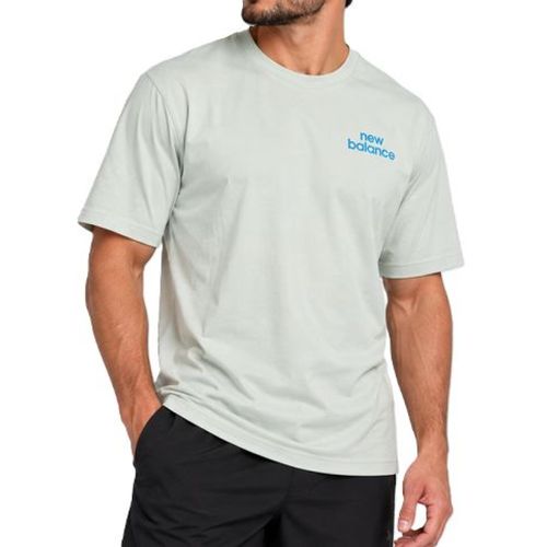 CAMISETA NEW BALANCE INTELLIGENT MT62G7MGB VERDE