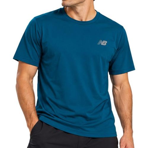 CAMISETA NEW BALANCE SPORT ESSENTIALS MT41222BR AZUL