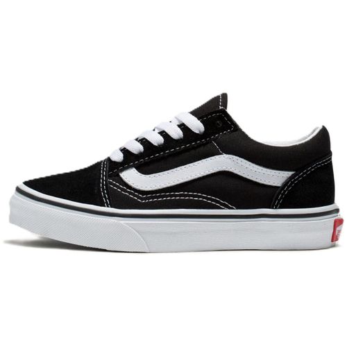 TENIS VANS OLD SKOOL INFANTIL VN000W9T6BT PRETO BRANCO