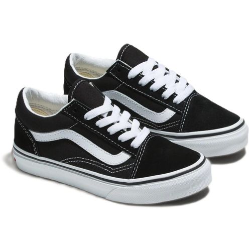 TENIS VANS OLD SKOOL INFANTIL VN000W9T6BT PRETO BRANCO